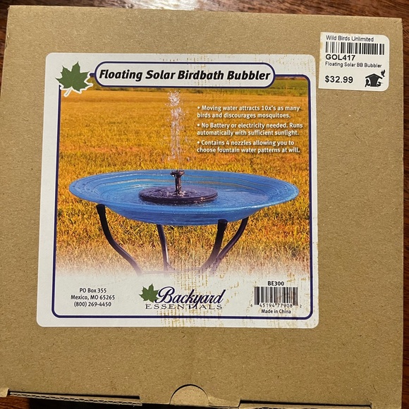 Backyard Essentials Other Nib Backyard Essentials Floating Solar